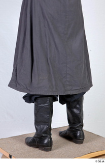  Photos Man in Historical Dress 41 18th century grey jacket with cloak high leather shoes historical clothing lower body 0004.jpg
